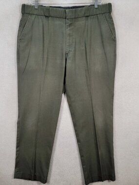Green Los Angeles County Sherriff Tapered Poly Cotton Trouser Mens Pants Size 44